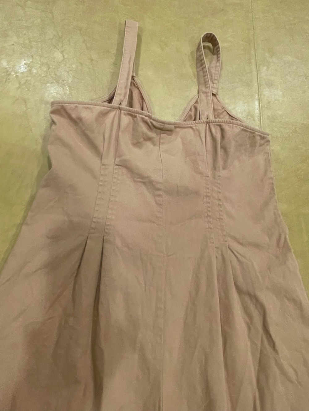 Universal Thread Neutral-Tone Button-Front Wide-Leg Jumpsuit - Picture 4 of 10